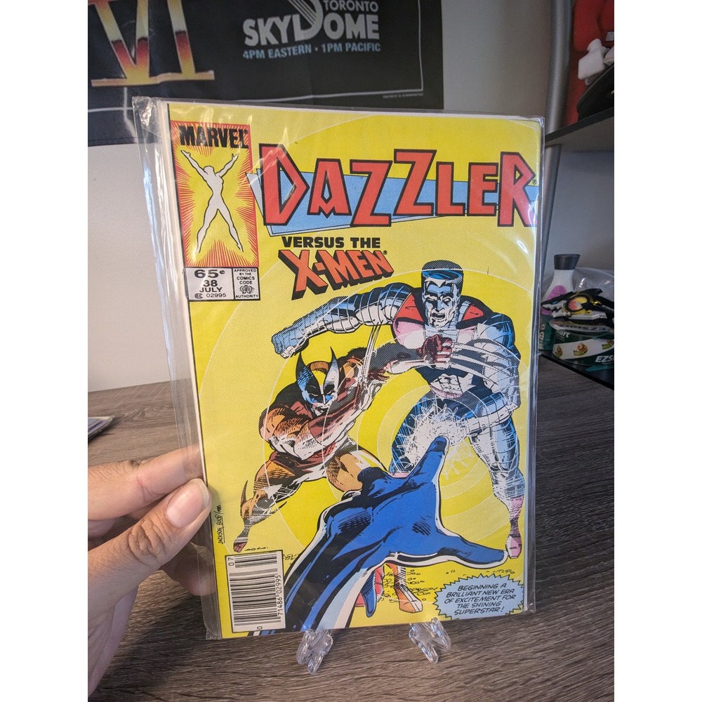 Dazzler‎ Versus the X-Men #38 Marvel Comic Book (1989) Vintage Collectible July